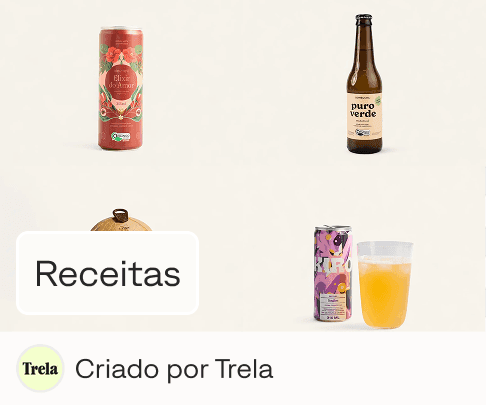 Bebidas refrescantes para o verão
