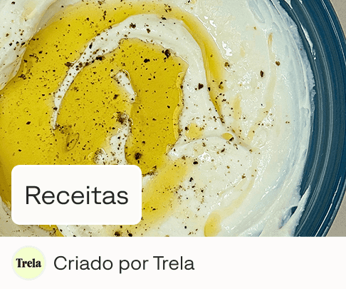 Snack proteico de iogurte salgado