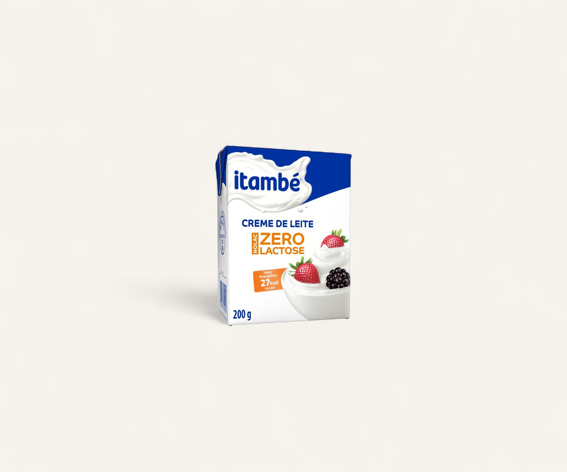 Creme de leite Nolac Itambé zero lactose 200g
