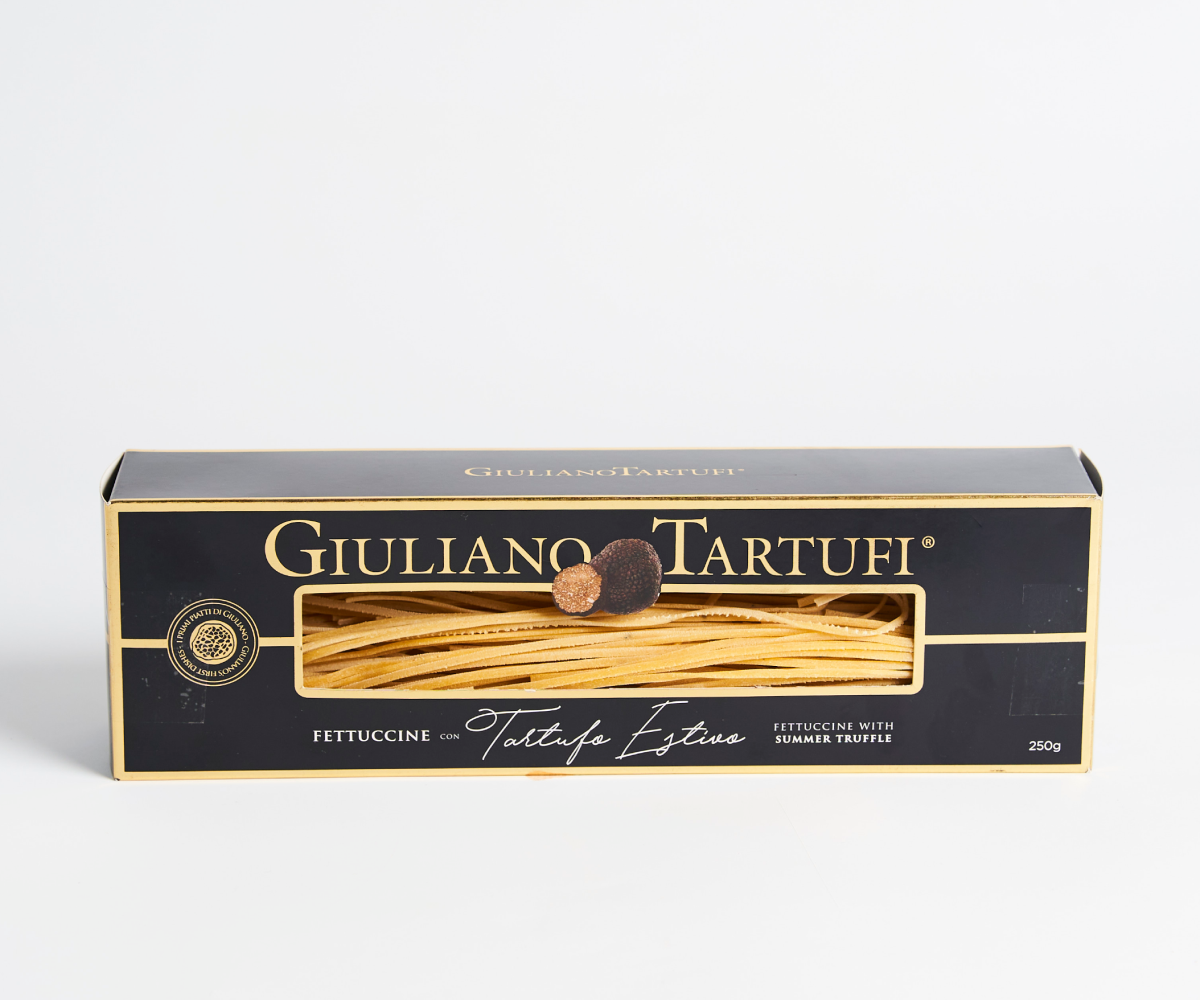 Fettuccine com trufas de verão giuliano tartufi 250g