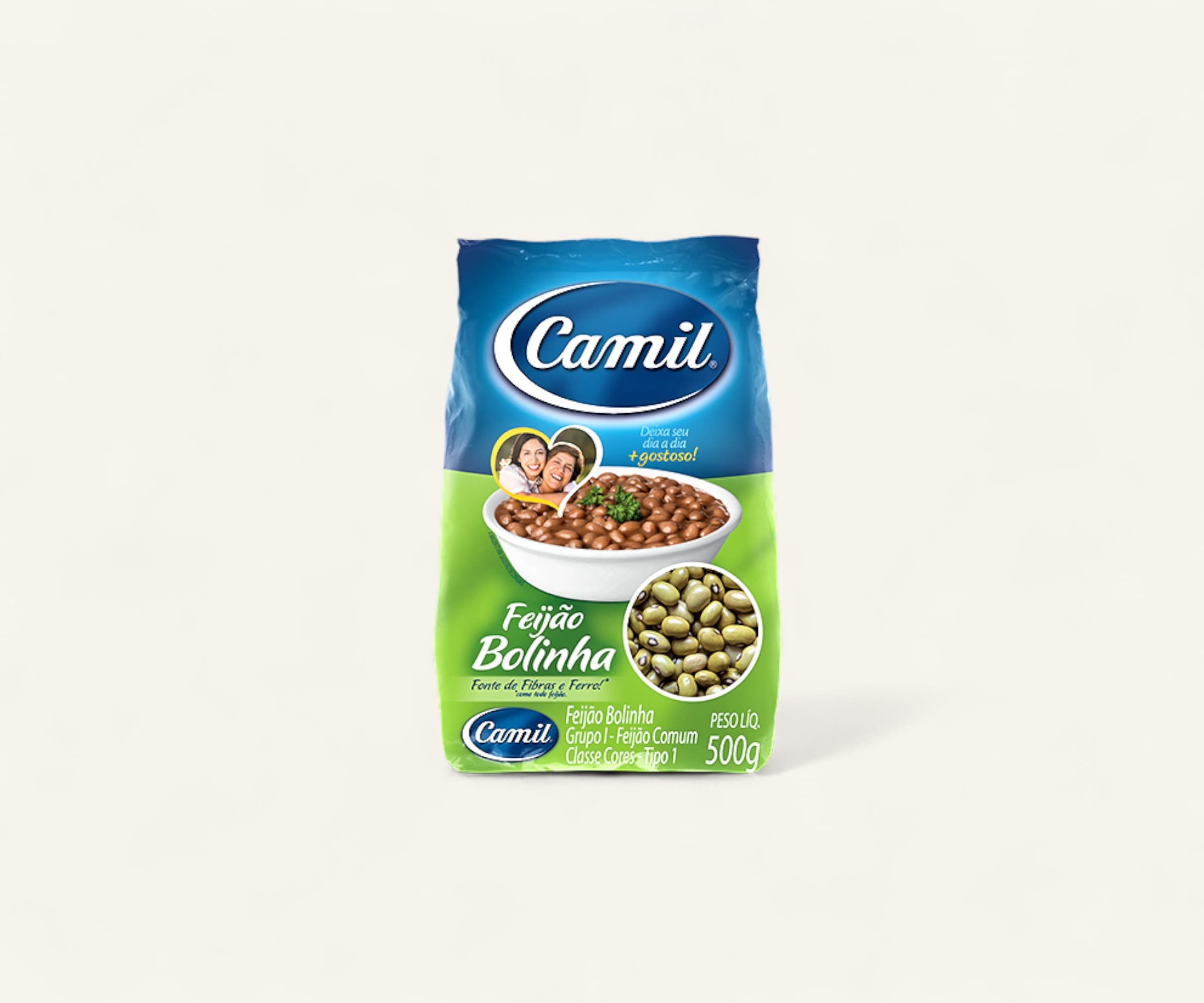 Feijão bolinha Camil 500g