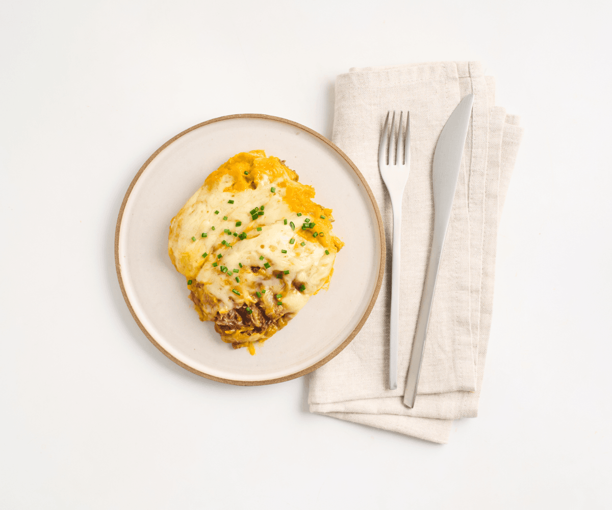 Escondidinho de carne seca com abóbora 320g