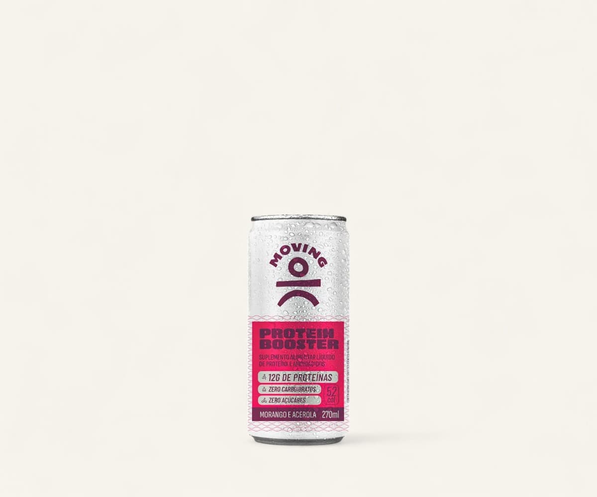 Bebida proteica Boostein morango e acerola 270ml
