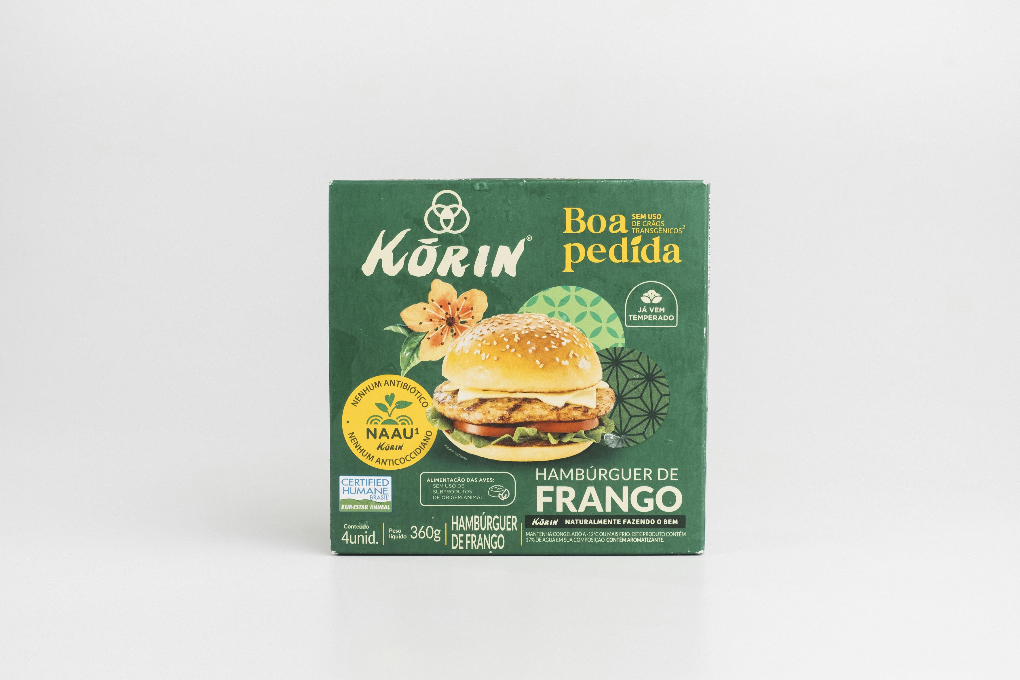 Hambúrguer de Frango sem Transgênicos 360g