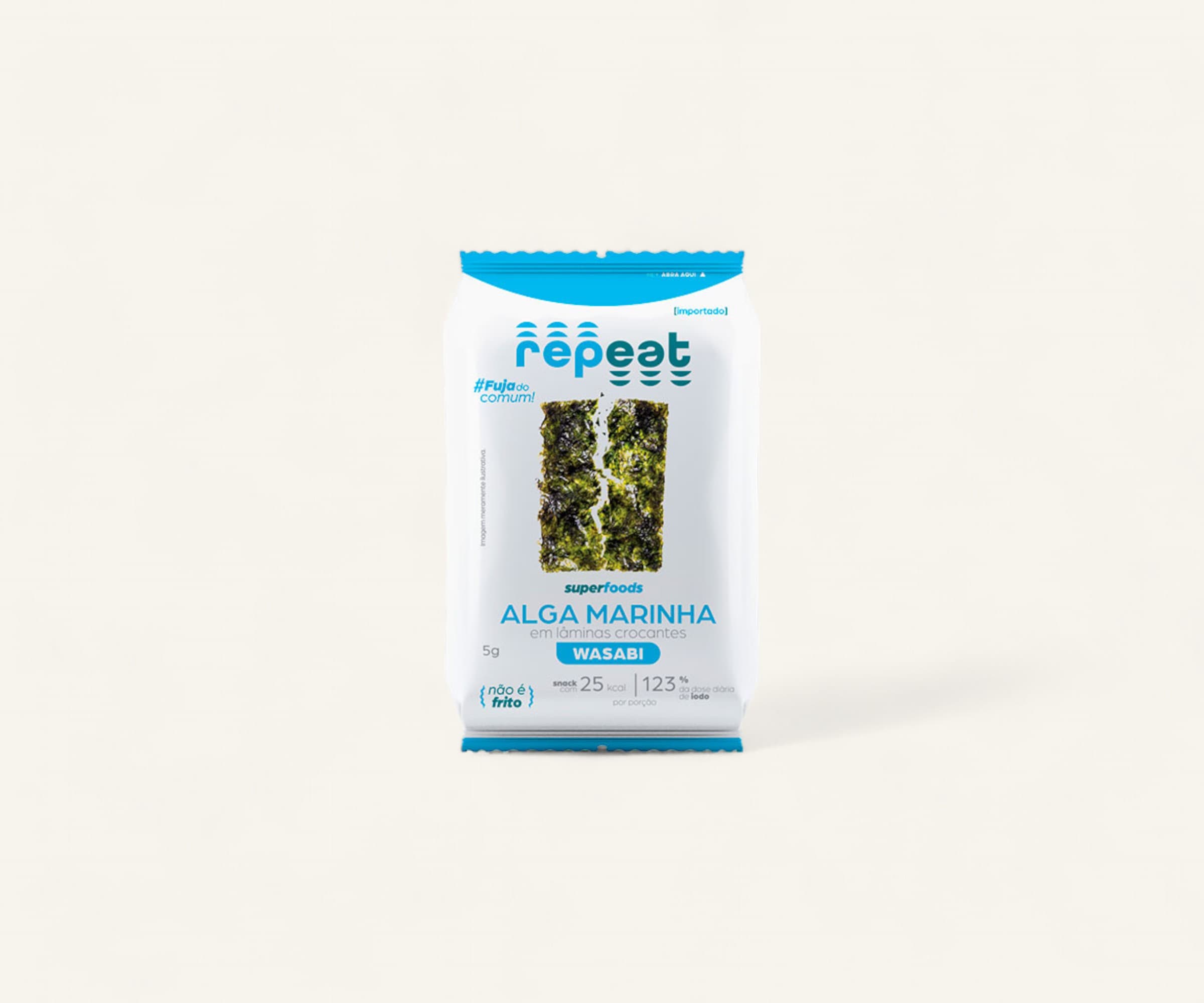 Snack de alga wasabi 5g