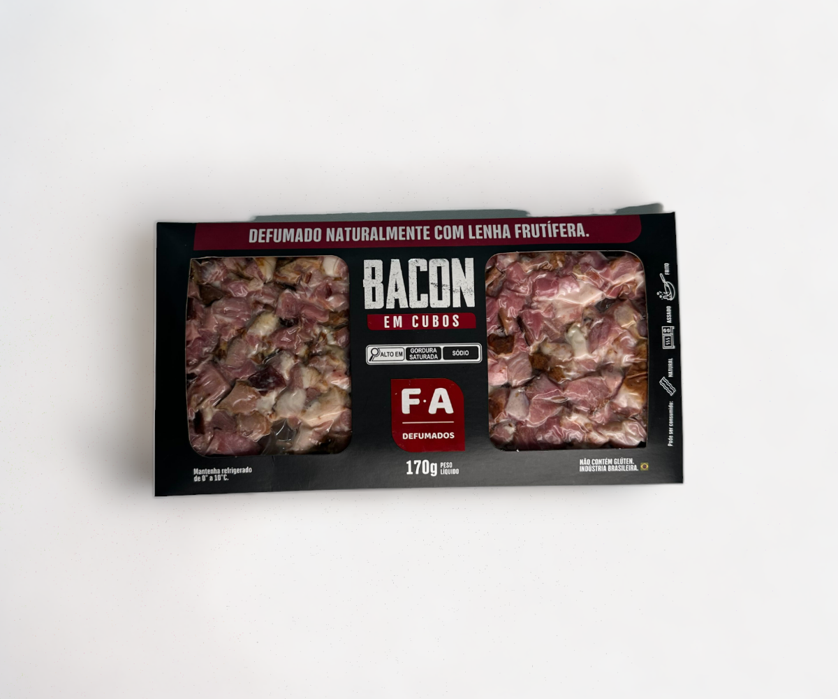 Bacon em cubos 170g