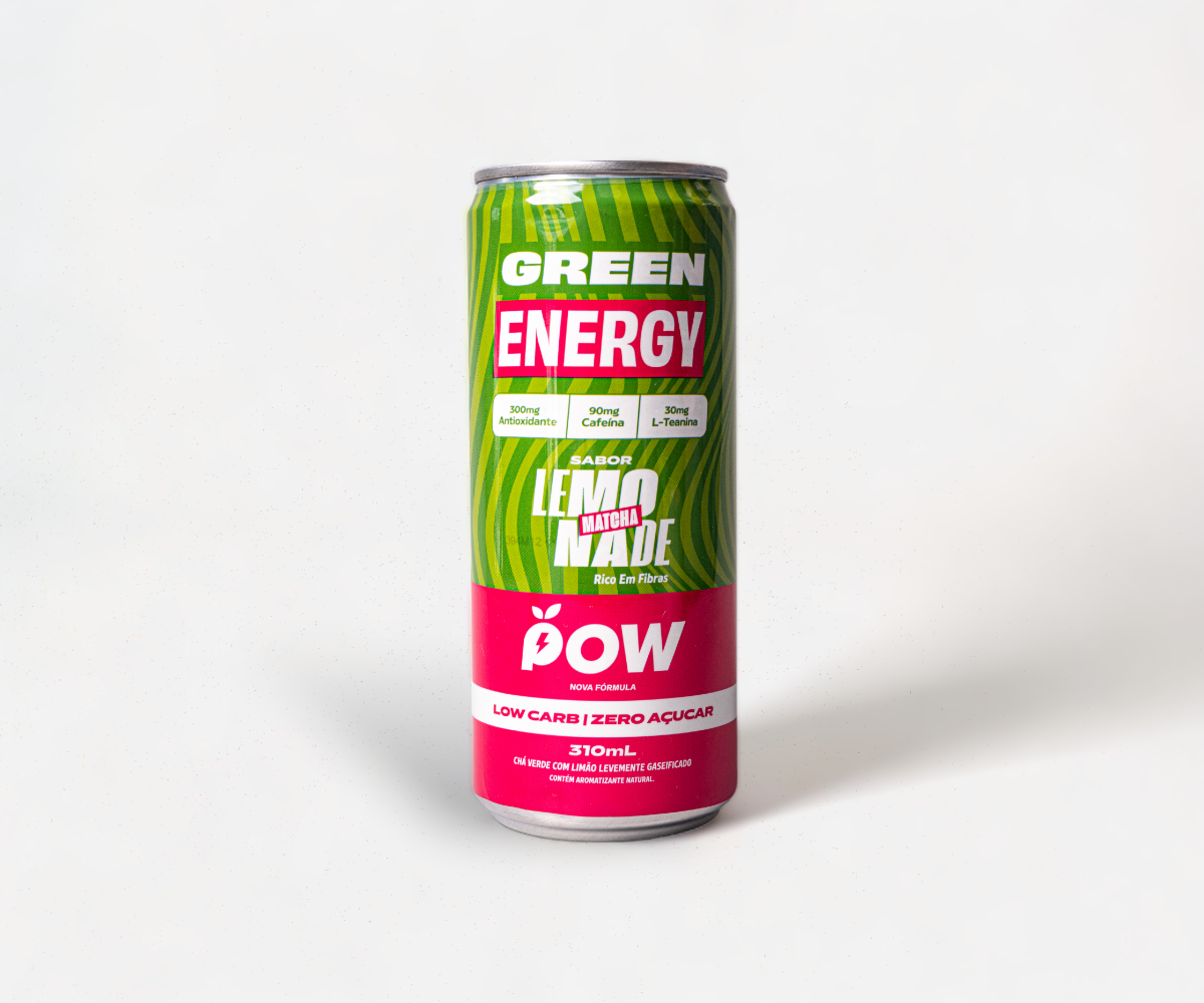 Pow Energy Drink Lemonade 310ml